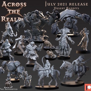 realms - july 2021 release rpg dnd 5e 3d print model - Mito3D