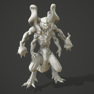 demon caster jeremy smith armor dragon hell horror magic 3d print model - Mito3D