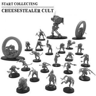 start collecting cheesestealer cult - presupported thatevilone army rocket sniper heavy rat motorcycle launcher scifi mech drill warlord missile 28mm melee stealth mining monocycle pistols ratkin sneaky ratman jackhammer waler 3d print model - Mito3D