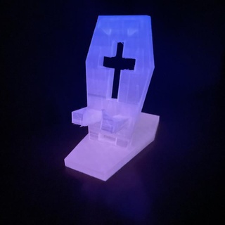 coffin phone stand john lada Gadgets & Electronics Phones Tablets Phone stands halloween vampire 3d print model - Mito3D