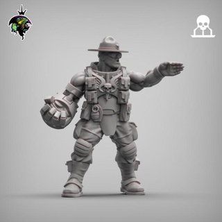 sgm meatgrinder reptilian Toys & Games Tabletop Characters Creatures Fantasy Universe Board Store 40k warhammer40k imperialguard warhammer40000 catachan astramilitarum commissar reptilianoverlords 3d print model - Mito3D
