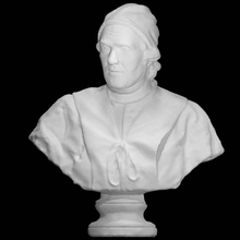 busto papa clemente xiv scansione roma marmo settecentesca popeclementxiv 3d print model - Mito3D