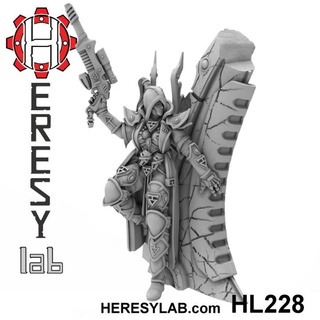 hl228 sapkınlık kız 30 katlanmış heresylab barbara oyuncaklar oyunlar masaüstü karakterler yaratıklar Sci Fi Evren yazı tahtası mağaza 40k kadın Warhammer bilimkurgu warhammer40k Eldar 3d print model - Mito3D