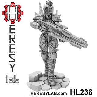 hl236 sapkınlık kız 30 katlanmış heresylab barbara oyuncaklar oyunlar masaüstü karakterler yaratıklar Sci Fi Evren yazı tahtası mağaza 40k kadın Warhammer bilimkurgu warhammer40k Eldar 3d print model - Mito3D