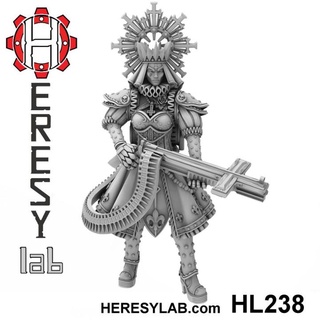hl238 sapkınlık kız 30 katlanmış heresylab barbara oyuncaklar oyunlar masaüstü karakterler yaratıklar Sci Fi Evren yazı tahtası mağaza 40k kadın Warhammer bilimkurgu warhammer40k kardeş becerikli 3d print model - Mito3D