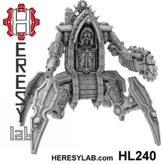 hl240 heresy girl 30 decimated - heresylab barbara Toys & Games Tabletop Characters Creatures Sci-Fi Universe Board Store 40k female warhammer spider scifi warhammer40k sister adeptus mechanicus 3d print model - Mito3D