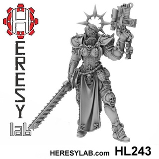 hl243 sapkınlık kız 30 katlanmış heresylab barbara oyuncaklar oyunlar masaüstü karakterler yaratıklar Sci Fi Evren yazı tahtası mağaza 40k kadın Warhammer bilimkurgu warhammer40k kardeş becerikli 3d print model - Mito3D