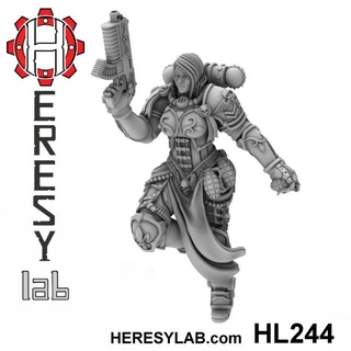 hl244 sapkınlık kız 30 katlanmış heresylab barbara oyuncaklar oyunlar masaüstü karakterler yaratıklar Sci Fi Evren yazı tahtası mağaza 40k kadın Warhammer bilimkurgu warhammer40k kardeş becerikli 3d print model - Mito3D