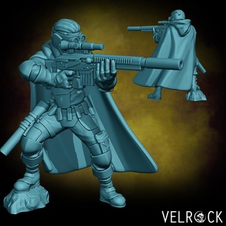 tempest guardsman sniper 4 male presupported velrock art miniatures Toys & Games Tabletop Characters Creatures Sci-Fi Universe Board Store 40k guard soldier space trooper unit wargaming warhammer rifle scifi ranger wargame marine squad supported guardsmen marksman 3d print model - Mito3D