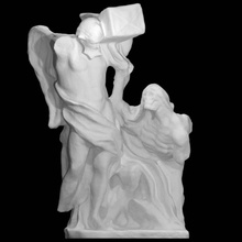 time death scan 3d print model - Mito3D