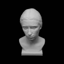 woman's portrait liusia national art museum ukraine scan 3d print model - Mito3D