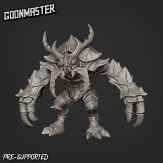 uber beetle 2 goon master Toys & Games Tabletop Characters Creatures Fantasy Universe Board Store alien boss bug dark insect wargaming hulk miniature dnd hive swarm pathfinder umber 3d print model - Mito3D