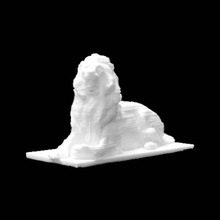 leone caransebes romania scansione 3d print model - Mito3D