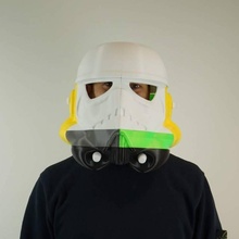storm trooper capacete wearable hi res adereços cosplay starwars stormtrooper tempestade 3d print model - Mito3D