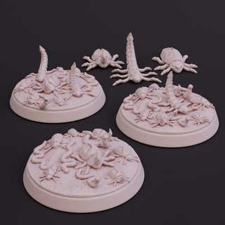 insect swarm - forest creatures tabletop miniature fynn gro e-bley Store 3d dragons dungeons fantasy miniatures nature rpg character 3dprinting resin base adventure supports insects spell 28mm dnd miniaturepainting 3d print model - Mito3D