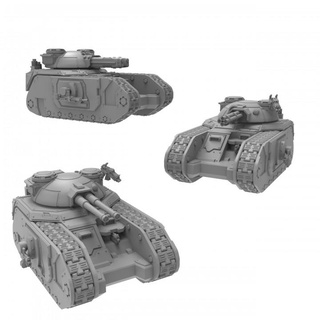 lupercal strike tank - presupported thatevilone Toys & Games Tabletop Characters Creatures Sci-Fi Universe Vehicles Machines Board armour fast heavy russian plasma dual round turret gatling rotary autocannons demios 3d print model - Mito3D