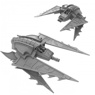 wyvern strike fighter - presupported thatevilone Toys & Games Tabletop Characters Creatures Sci-Fi Universe Vehicles Machines Board aircraft dragon fast hell turkey heavy warthog interceptor 28mm drake flamer a-10 autocannon 3d print model - Mito3D