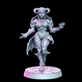 levedith - female sukubus 32mm dnd rn estudio Toys & Games Tabletop Characters Creatures Fantasy Universe Board Store fantasy rpg 3d print model - Mito3D