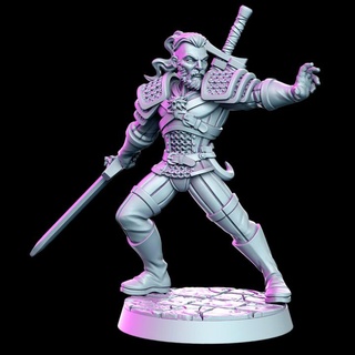 ravhald vermek witcher 32mm dnd rn Estudio oyuncaklar oyunlar masaüstü karakterler yaratıklar fantezi Evren yazı tahtası mağaza rpg 3d print model - Mito3D