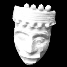 cerámica cabeza british museum londres scan 3d print model - Mito3D