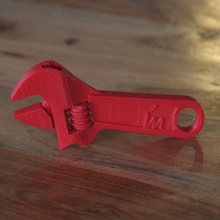 adjustable wrench & garden diy tools 3d print model - Mito3D