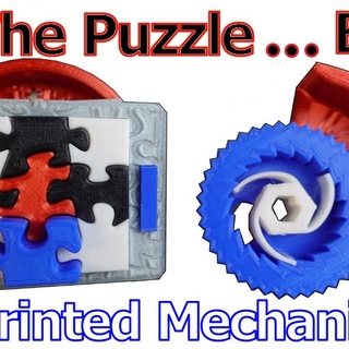 Puzzle Box Freizeit Luke 100 gedruckt Spielzeuge Spiele Rätsel optisch Illusion cool lehrreich Spaß Kinder mechanisch Spielzeug Youtube Video Mechanismus youtuber interessant angeben 3d print model - Mito3D