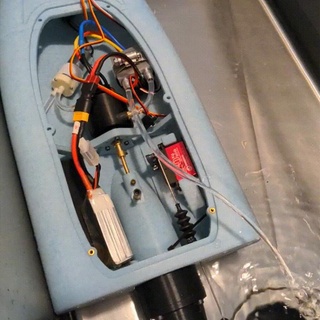 36mm rc bateau moteur l'eau refroidissement veste ben jouets Jeux RC voitures boutique accessibilité spécialisé technique aide passe temps 3d print model - Mito3D