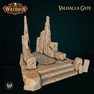 valhalla gate master forge Toys & Games Tabletop Characters Creatures Fantasy Universe 3D Printable Terrain Board Store valhallagate 3d print model - Mito3D