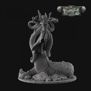 Eldritch yüzyıl Royale grotesk Draco stüdyolar oyuncaklar oyunlar masaüstü karakterler yaratıklar fantezi Evren yazı tahtası yaratık insan canavar rpg Lovecraft dnd mutasyon miazma 3d print model - Mito3D