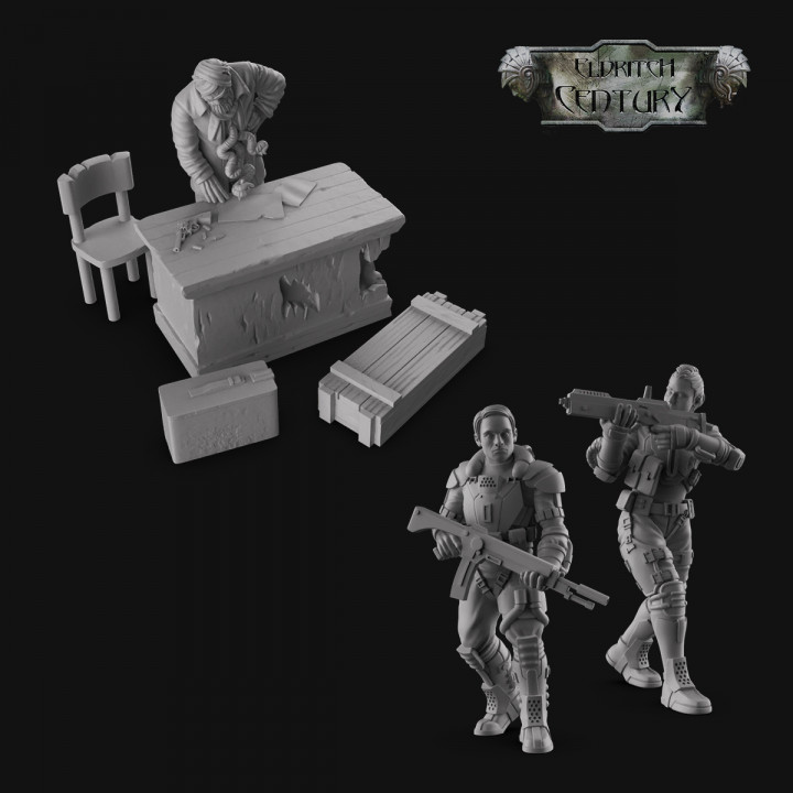 ancião século Minerva iniciativa pacote draco estúdios brinquedos jogos tampo mesa personagens criaturas fantasia universo borda loja Horror rpg martelo guerra tabuleiro monstros lovecraft dnd tt tts agentes mutação miasma segredos 3D print model - Mito3D