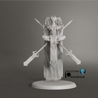 carona fake diety realsteone miniatures Toys & Games Tabletop Characters Creatures Fantasy Universe Board Store fantasy god warhammer miniature 50mm dnd glaive 5e 3d print model - Mito3D