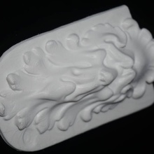 süs aslan başı sanat hayranı 3d print model - Mito3D