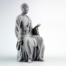 budai monk henan province china scan gold sculpture statue ming 3d print model - Mito3D
