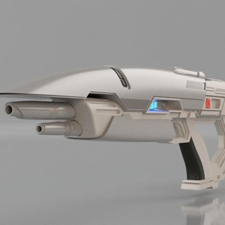 scifi rifle fr3d the3dprinting tampo mesa personagens criaturas Sci Fi universo loja suporte cosplay phaser 3d print model - Mito3D
