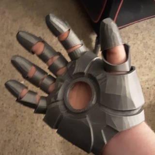 hierro hombre guantes justin Hazenstab ventilador Arte accesorios cosplay disfraz manos Acero ironman 3d print model - Mito3D