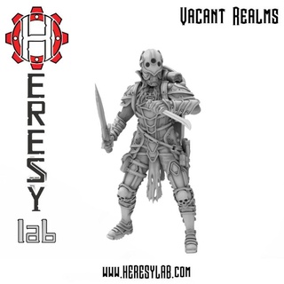heresylab k05 - vacant realms helios fighter 1 barbara Toys & Games Tabletop Characters Creatures Fantasy Universe Board Store dark elf fantasy miniature assassin 3d print model - Mito3D