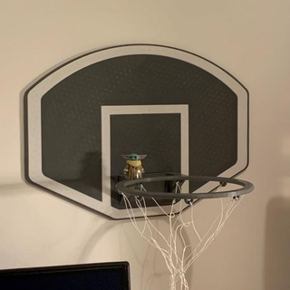 mini basquete aro Esportes ar livre brinquedos jogos basquetebol basketball basketballhoop basket hoop 3d print model - Mito3D