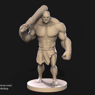 big guy warehouseworkshop Tabletop Characters & Creatures Fantasy Universe fantasy giant dnd pathfinder 3d print model - Mito3D