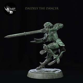 daedely dancer vagrant miniatures Toys & Games Tabletop Characters Creatures Fantasy Universe Board female tabletop dnd 3d print model - Mito3D