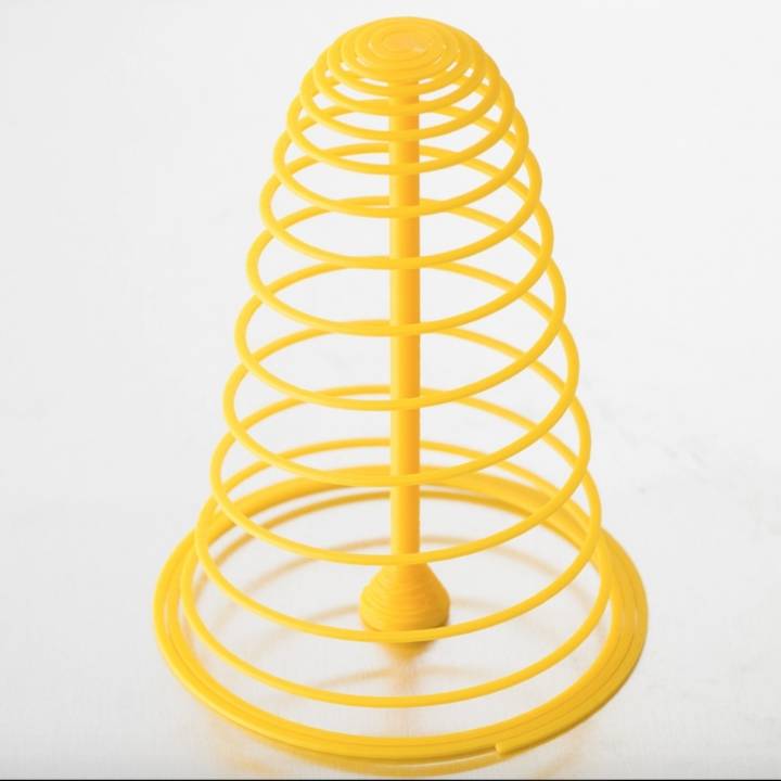 personnalisable spirale l'arbre jardin 3D print model - Mito3D