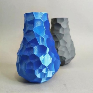 flintstones vase namu3d Fan Art Home & Garden Homeware Vases, pots and planters easy house pot cactus planter voronoi bumpy decor print vasemode 3d print model - Mito3D