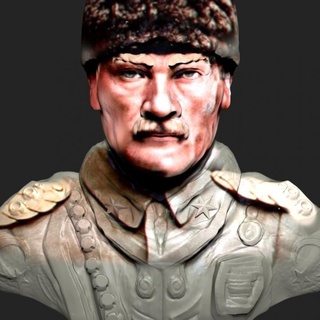 atat rk 3d yigitman masaüstü karakterler yaratıklar tarihi Evren hayran Sanat büstler büst heykel asker şekil vermek Atatürk 3dart mustafakemal 3d print model - Mito3D