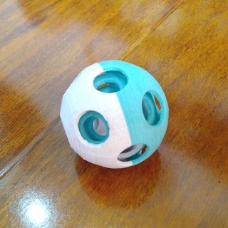 fidget ball justin lin Toys & Games Fidgets Spinning toys math openscad toy sphere customizer art 3d print model - Mito3D