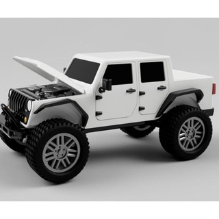 Jeep Wrangler LKW Gladiator schweben 3d Designs RC Autos Crawler Kit Modell Rahmen Spielzeug Wagen 3d print model - Mito3D