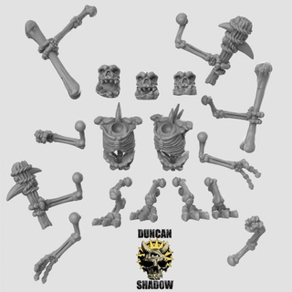 river troll skeleton multipart kit pre supported l duncan shadow Toys & Games Tabletop Characters Creatures Fantasy Universe Board Store fantasy undead warhammer dungeonsanddragons dnd tabletopgames kingsofwar goblins ttrpg 3d print model - Mito3D