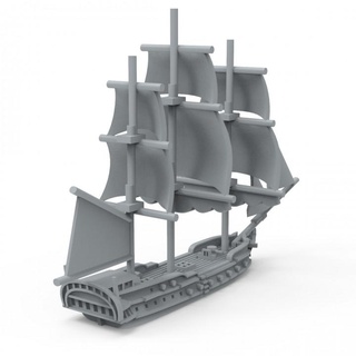 descubierta atrevida spanish corvette 1789 saturnalia studios Spare Parts Cars & Other Vehicles vehicles Store Accessibility Specialized Technical Aid Toys Hobbies battle ship wars wargame naval line 3d print model - Mito3D
