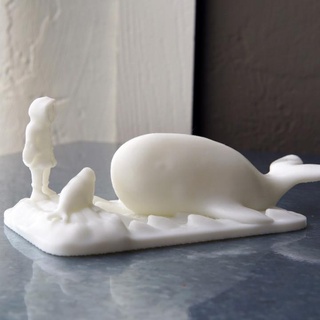 eskimo whale seal philippe barreaud Home & Garden Homeware Ornaments Toys Games Animal Creature Figures Store sea artic 3d print model - Mito3D