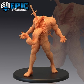 walking abomination beheaded undead creature immortal horror epic-miniatures Toys & Games Tabletop Characters Creatures Fantasy Universe Board Store fantasy medieval monster rpg warhammer zombie sla enemy tabletop dungeon dnd pathfinder npc pre-supported supported pre 3d print model - Mito3D