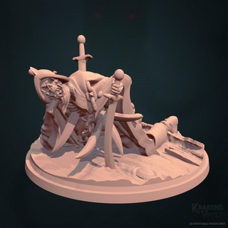lanetli malzeme sorumlusu Kraken'in tonoz oyuncaklar oyunlar masaüstü karakterler yaratıklar fantezi Evren yazı tahtası mağaza tekne okyanus korsan rpg deniz gemi iskelet ölümsüz düşman Kaptan su kırbaçcı mafya boğuldu 3d print model - Mito3D