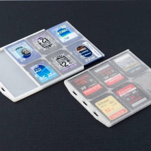 flat sd card holder gadgets & electronics 3d print model - Mito3D
